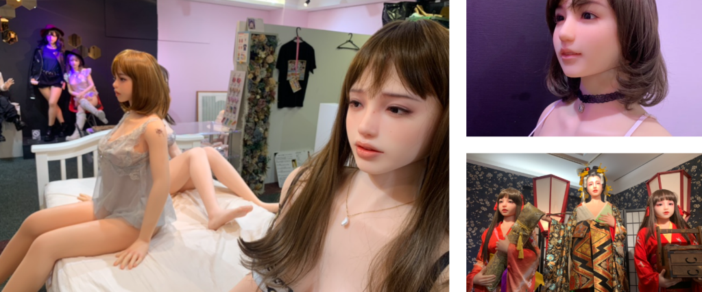Japanese love doll showroom