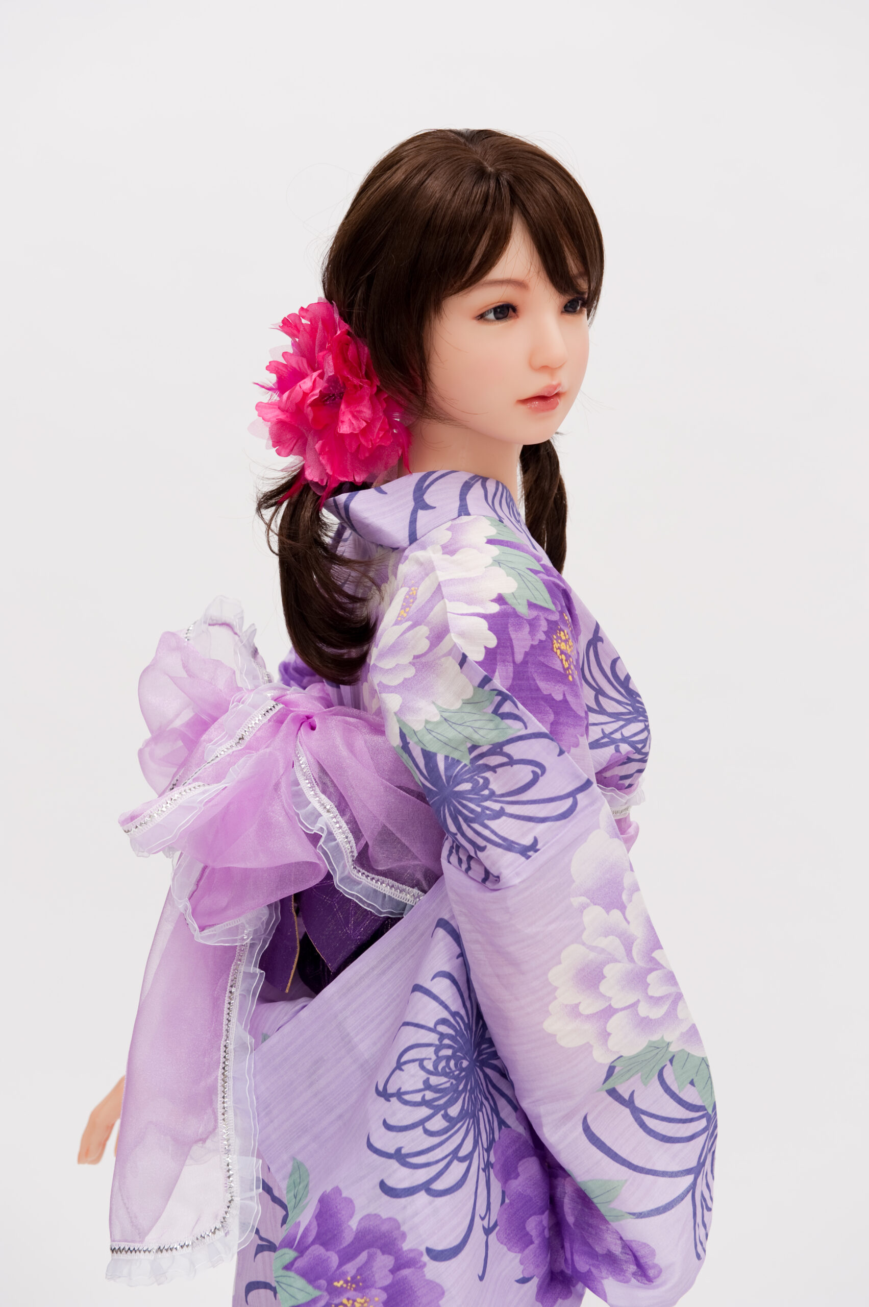 Orient Industry Japanese love doll in traditional kimono portrait