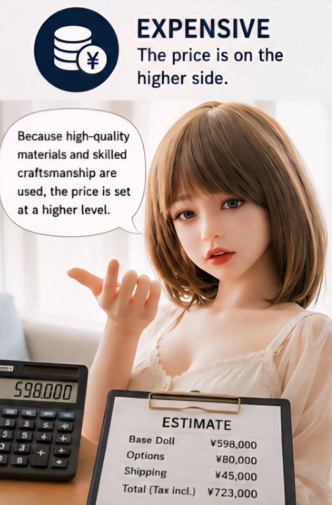Orient Industry love doll disadvantage: high purchase price