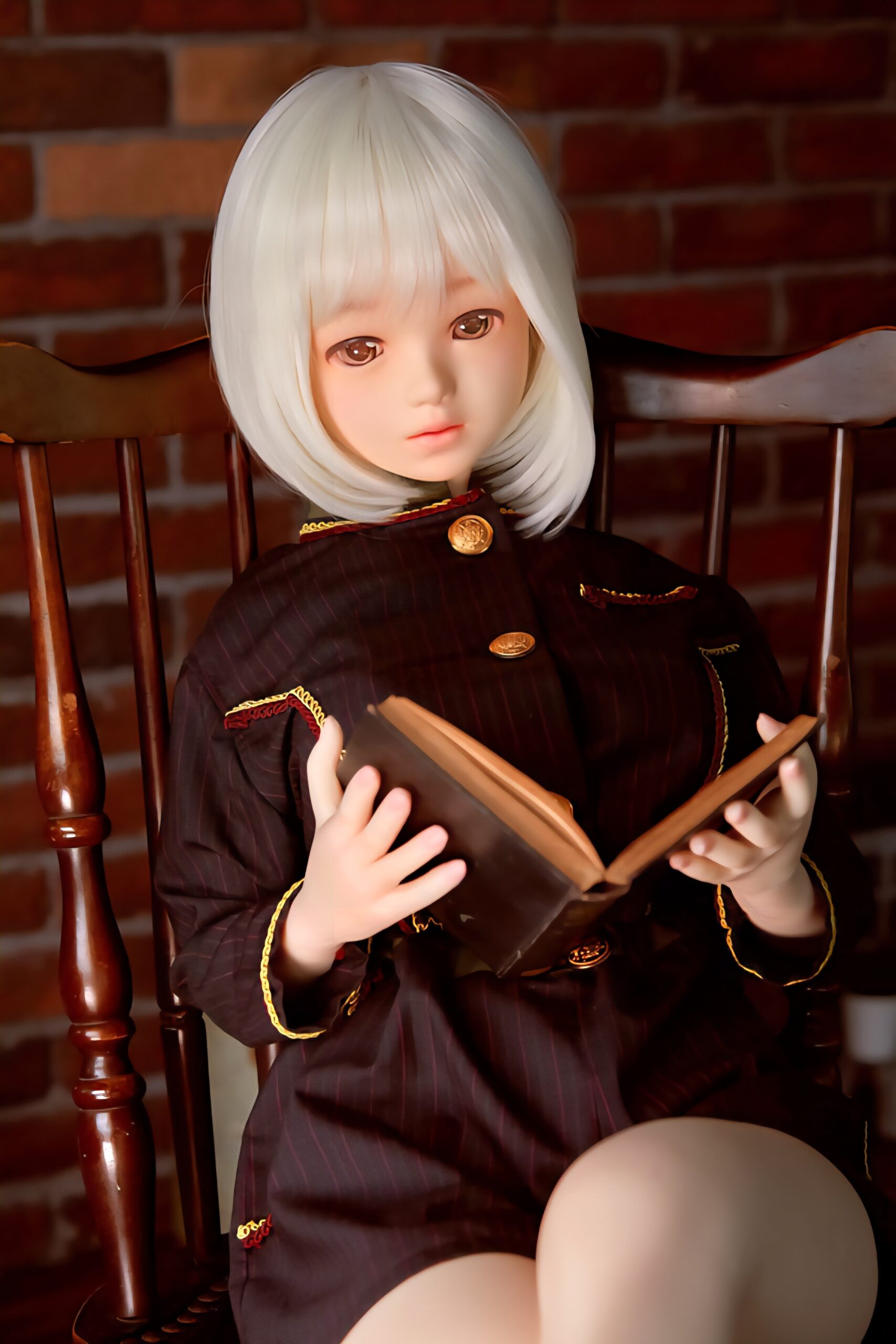 Orient Industry Berry Series Coco wearing a black outfit