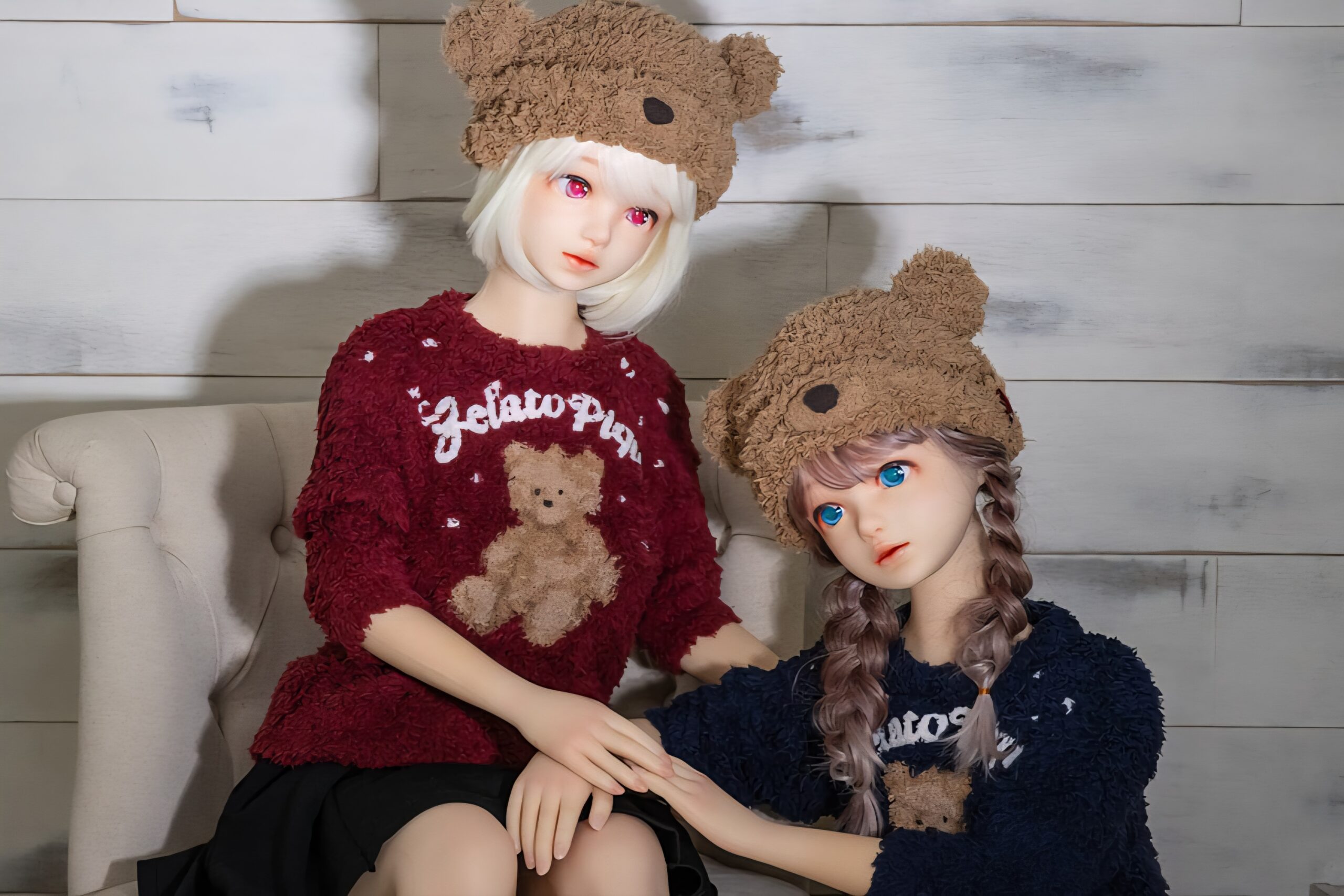 Orient Industry Berry Series Coco two dolls seated together