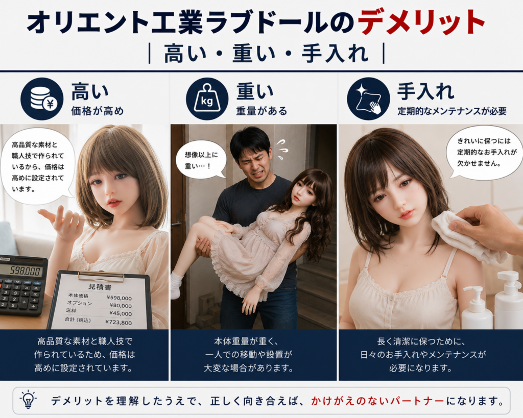 オリエントドールデメリット？
